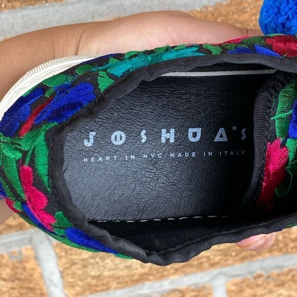 Joshua Sanders embroidered sneakers size 7 - Picture 6 of 12